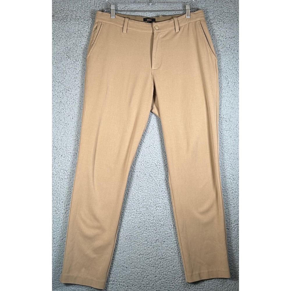 Quince Pants Ultra Stretch 24/7 Smart Chino Performance Mens 32x30 Khaki Beige